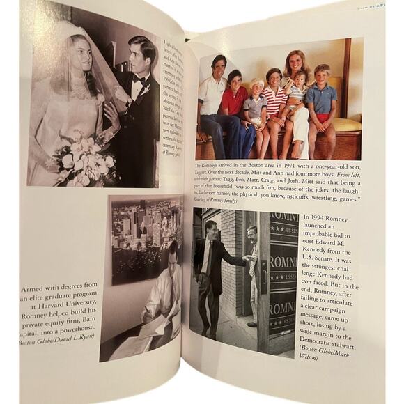 The Real Romney Hardcover Book by Michael Kranish and Scott Helman NEW - Picture 4 of 5